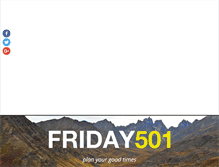 Tablet Screenshot of friday501.com